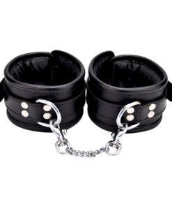 n12265 bound leather wrist restraints 4