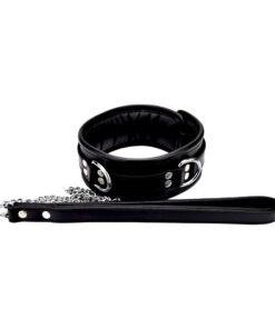n12267 bound leather collar