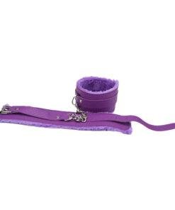 n12279 bound to play bondage kit purple 11 piece ankle cuffs