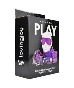 n12279 bound to play bondage kit purple 11 piece pkg 1