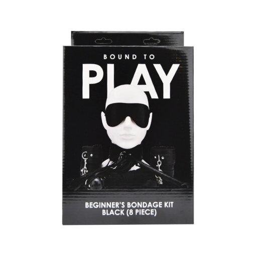 Bound to Play Beginner's Bondage Kit Black (8 Piece) - Image 11