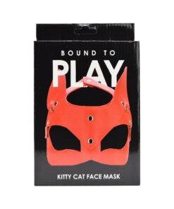 n12284 bound to play kitty cat face mask red pkg