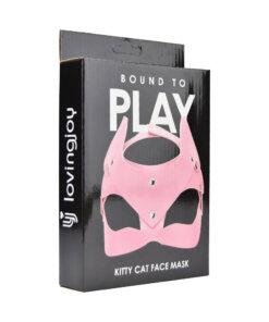 n12285 bound to play kitty cat face mask pink pkg 1