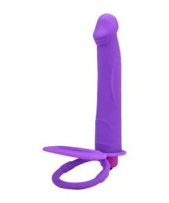 Loving Joy Double Penetration Strap On Vibrator