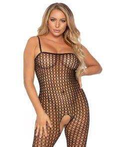 Leg Avenue Seamless Crochet Bodystocking