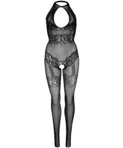 n12362 leg sparkle seamless neck bodystocking 6