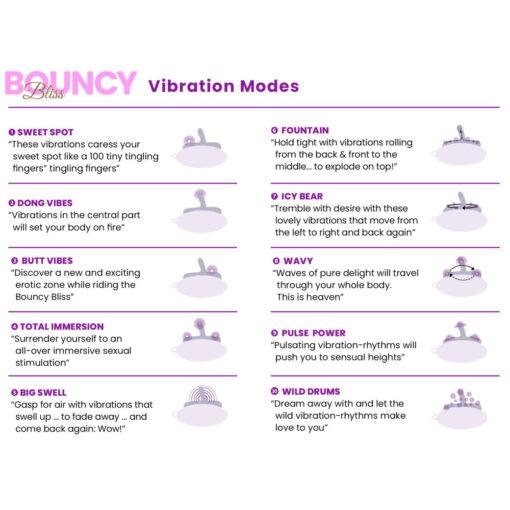 Bouncy Bliss Classic Sit-On Vibrator with Rechargeable Remote Control - Image 8
