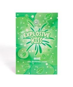 Explosive Kiss Popping Candies Mint Flavour