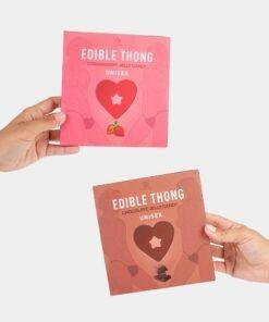 n12533 edible jelly thong strawberry flavour 5