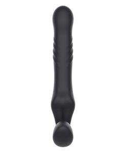 n12530 mina remote thrusting vibrating strapless strap on 7