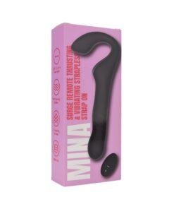 n12530 mina remote thrusting vibrating strapless strap on pkg 2
