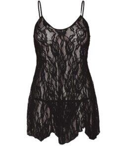 n12601 leg avenue rose lace flair chemise ps 2