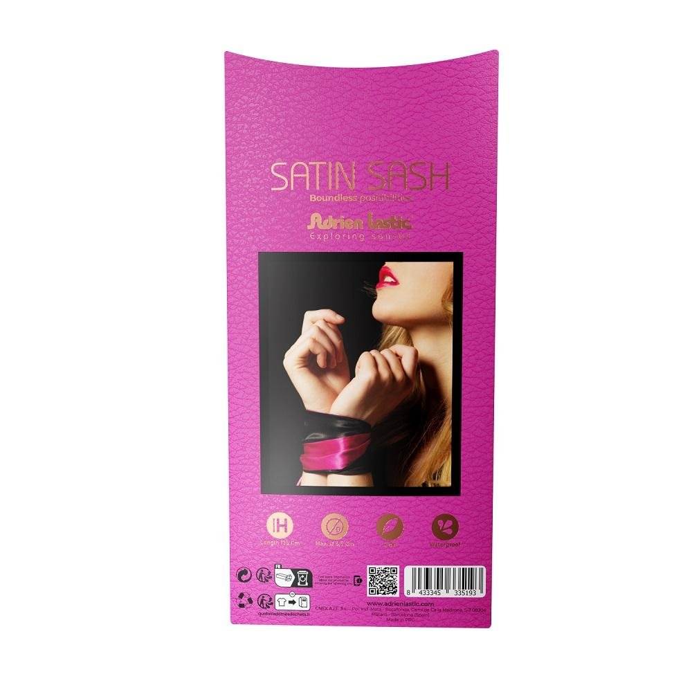 Adrien Lastic Satin Sash Adrien Lastic Satin Sash - Image 5