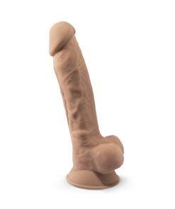 n11003 silexd 7inch realistic silicone dual density dildo wsuctioncup balls 2 1
