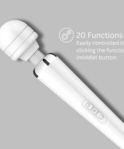 n12459 loving joy rechargeable magic wand vibrator white faq 2
