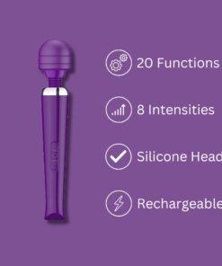 n12460 loving joy rechargeable magic wand vibrator purple faq 1