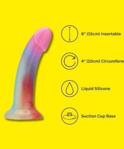 n12535 mina iridescent silicone dildo faq 1