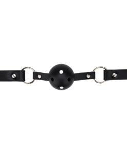 Bound to Play Breathable Ball Gag Black