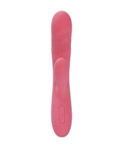 n12547 svakom avery thrusting vibrator wclitoral stimulator pink 3