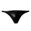 n12715 c4m brazilian brief black leatherette 1