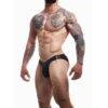 n12724 c4m boost black leatherette bikini brief 1