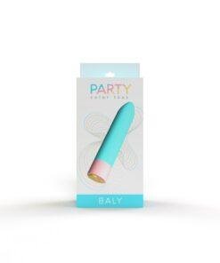 n12759 party color baly bullet vibrator blue 3