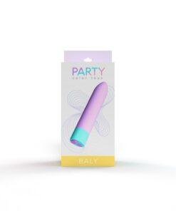 n12760 party color baly bullet vibrator purple 3