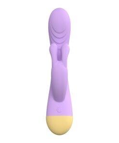 n12765 party color keny rabbit vibrator purple 2