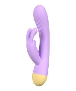 n12765 party color keny rabbit vibrator purple 3
