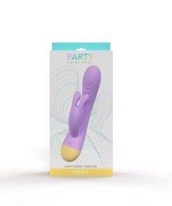 n12765 party color keny rabbit vibrator purple 6