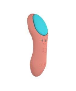 n12767 party color panty remote control vibrator orange 4