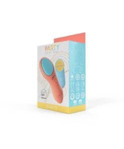 n12767 party color panty remote control vibrator orange 8