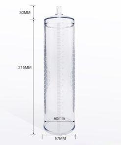 rev pump cylinder size information