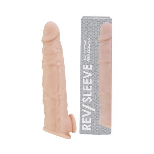 Rev-Sleeves 8.5 Inch Realistic Silicone Penis Extension Sleeve - Image 7