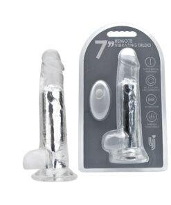 Loving Joy 7 Inch Remote Vibrating Dildo