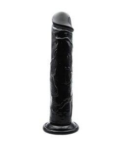 n12626 loving joy 9 5 inch suction cup dildo black 2