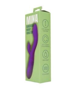 n12704 mina sensation rabbit vibrator pkg 2 hr