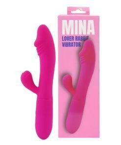 n12705 mina lover rabbit vibrator duo hr