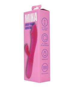 n12705 mina lover rabbit vibrator pkg 2 hr