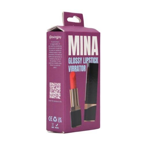 Mina Glossy Lipstick Vibrator - Image 9