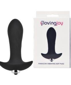 n12729 loving joy paragon 7 function vibrating butt plug duo
