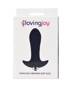 n12729 loving joy paragon 7 function vibrating butt plug pkg
