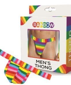 Rainbow Men's Thong