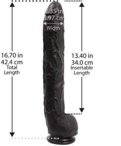 n9084 doc johnson dick rambone black 5 1
