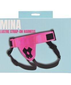 n12772 mina lustre strap on harness pkg