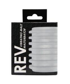 n12780 rev sleeves vibrating male masturbator pkg
