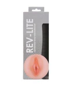 n12801 rev lite squeezeable male masturbator pkg