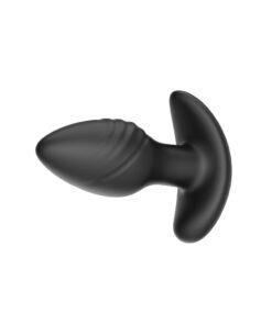 n12804 toosh remote controlled silicone rotating and vibrating butt plug 5