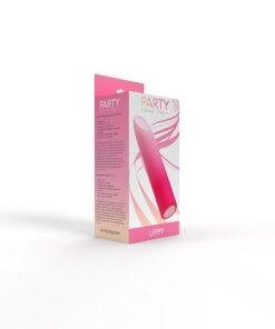 n12879 party color lippy bullet vibrator pink 10