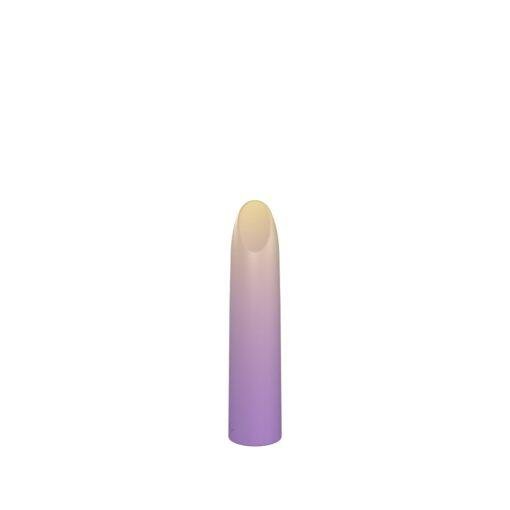 Party Color LIPPY Rechargeable Bullet Vibrator Purple - Image 3